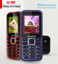 Điện thoại Masstel IZi 208