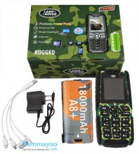 Điện thoại Land Rover Xp3300 2 Sim Pin 18000mAh