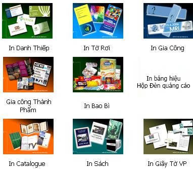 Dịch vụ In ấn Sách, Báo và Tờ rơi